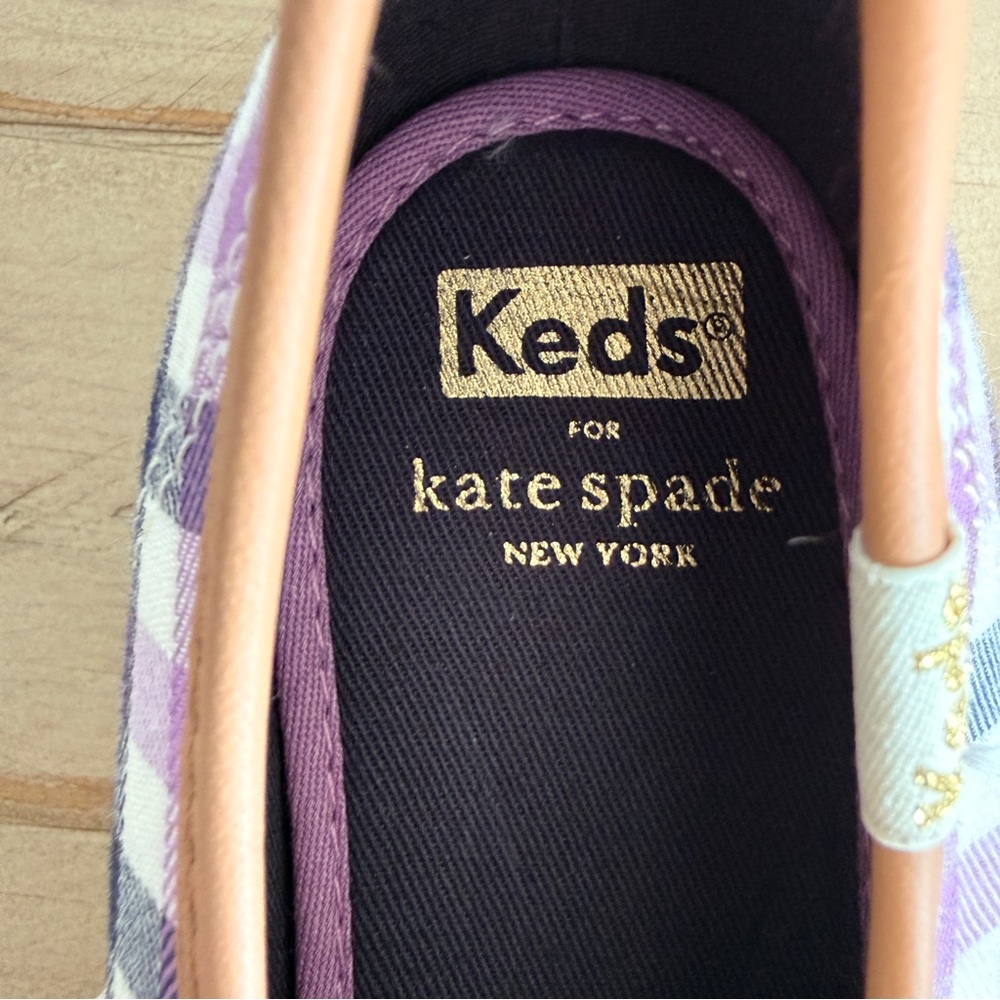 Keds x Kate Spade New York Triple Kick Platform Gingham Sneakers - Picture 10 of 13